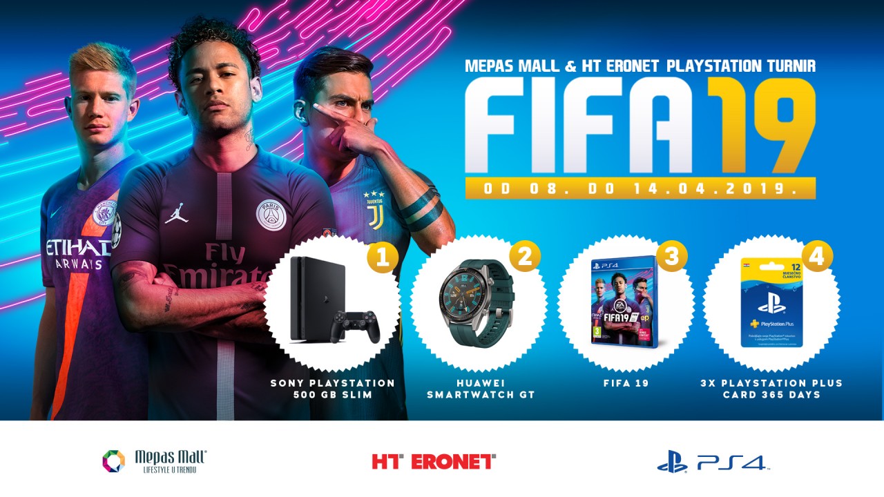 Mepas Mall & HT Eronet PlayStation turnir FIFA 19