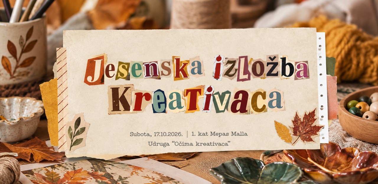 Jesenska izložba kreativaca u Mepas Mallu