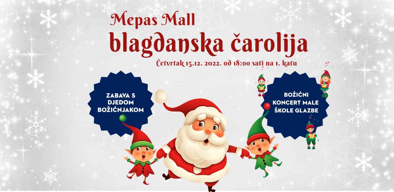 Mepas Mall blagdanska čarolija