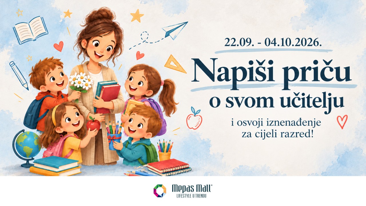 Napiši priču o svom učitelju i osvoji iznenađenje za cijeli razred