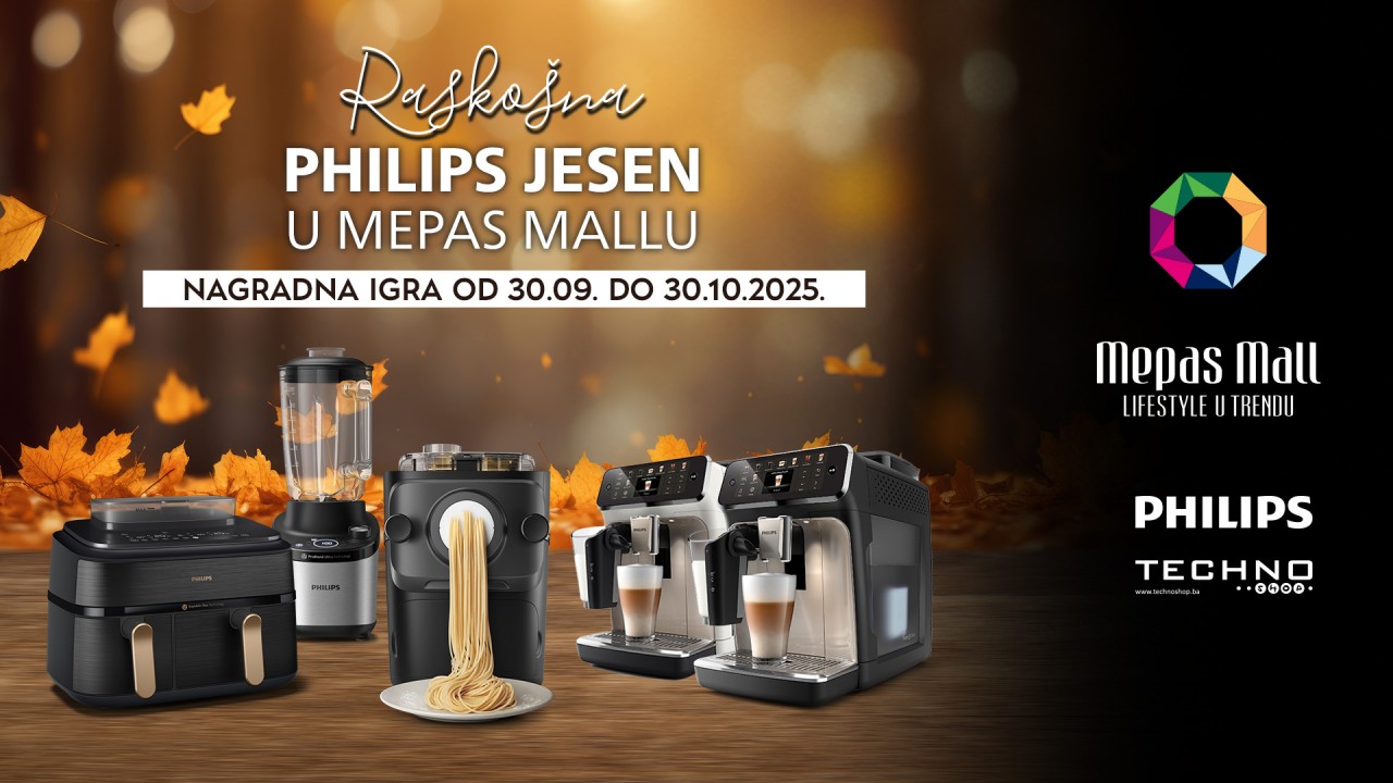Raskošna Philips jesen u Mepas Mallu