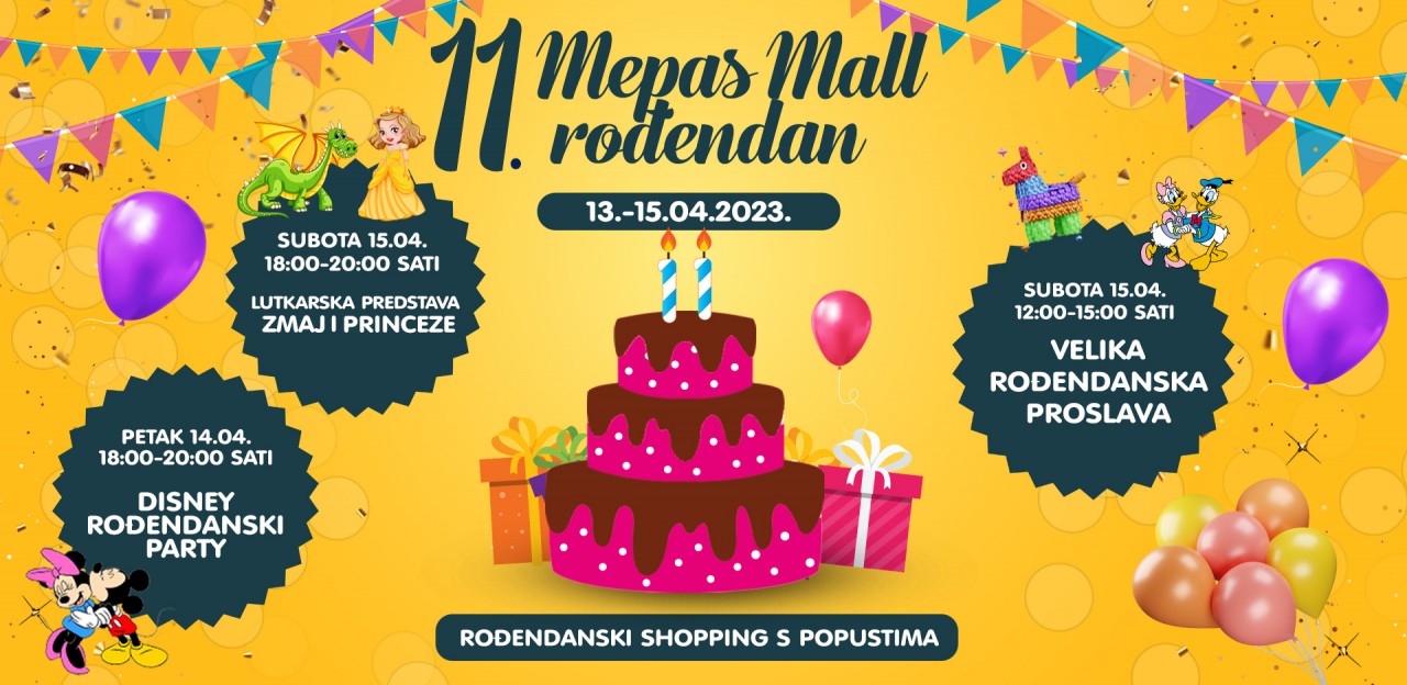 Mepas Mall slavi 11. rođendan
